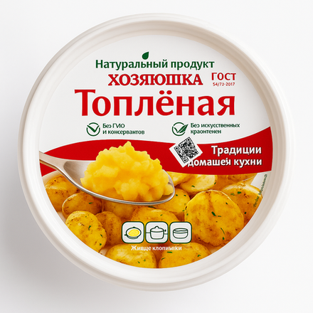 Масло топленое Хозяюшка 800 гр