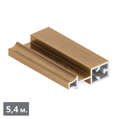 SLIMLINE Рамка средняя (5,40 м) золото шлифованное (AL) (AV0590) Aristo (Акция)