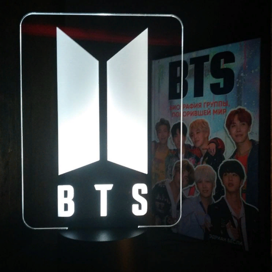 3D лампа BTS