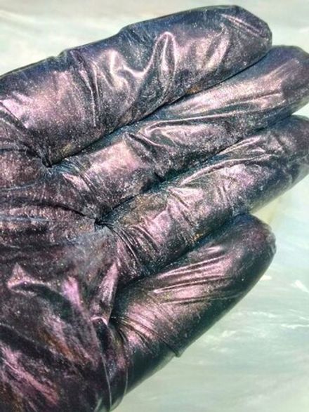 Пигмент 7072 - Красно-персиковый мерцающий жемчуг - универсальный