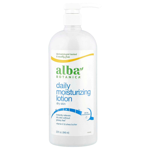 Alba Botanica, Увлажняющий лосьон для ежедневного применения, для сухой кожи, 946 мл (32 жидк. Унции)