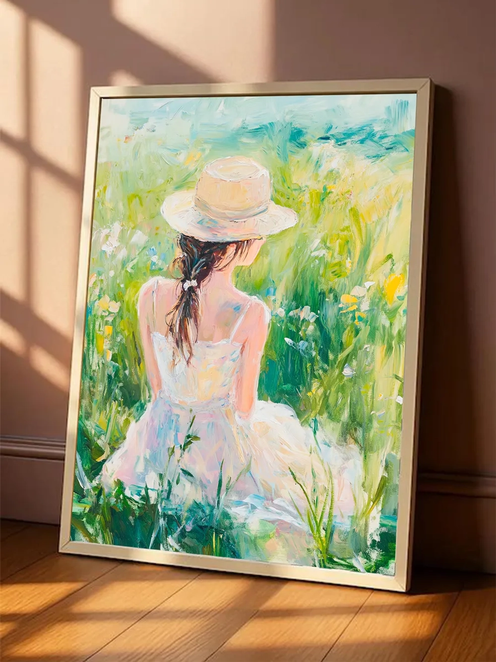 Постер весна 40х50 см интерьерный пасха декор