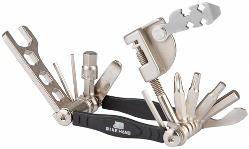 Набор ключей складной YC-290 BIKE HAND, 13 элементов