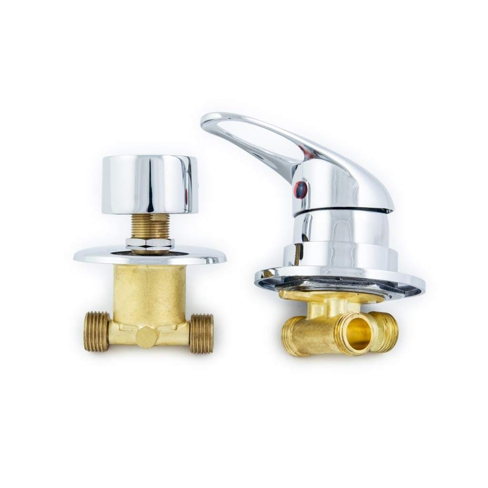 Смеситель для душевой кабины с переключателем на 2 режима универсальный