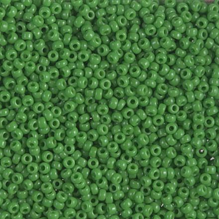 Miyuki Seed Beads 11/0 Jade Green Opaque SB0411