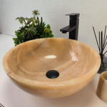 Раковина из оникса Bowl Yellow TinLip BO-62895 40*40*15 140