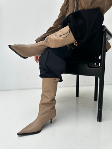 Ботильоны на низком каблуке LOREN