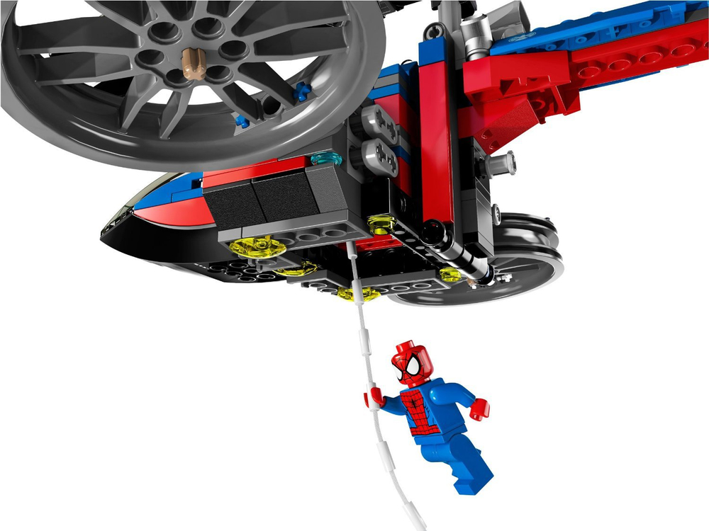 LEGO Super Heroes: Спасательная операция на вертолете Человека-Паука 76016 — Spider-Helicopter Rescue — Лего Супергерои Марвел