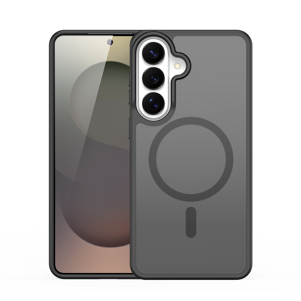 Чехол черного цвета с MagSafe для Samsung Galaxy S26, серия Yind Series от Dux Ducis