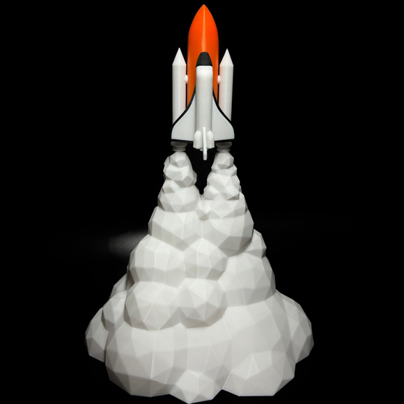 Светильник, ночник "Взлетающий шаттл"