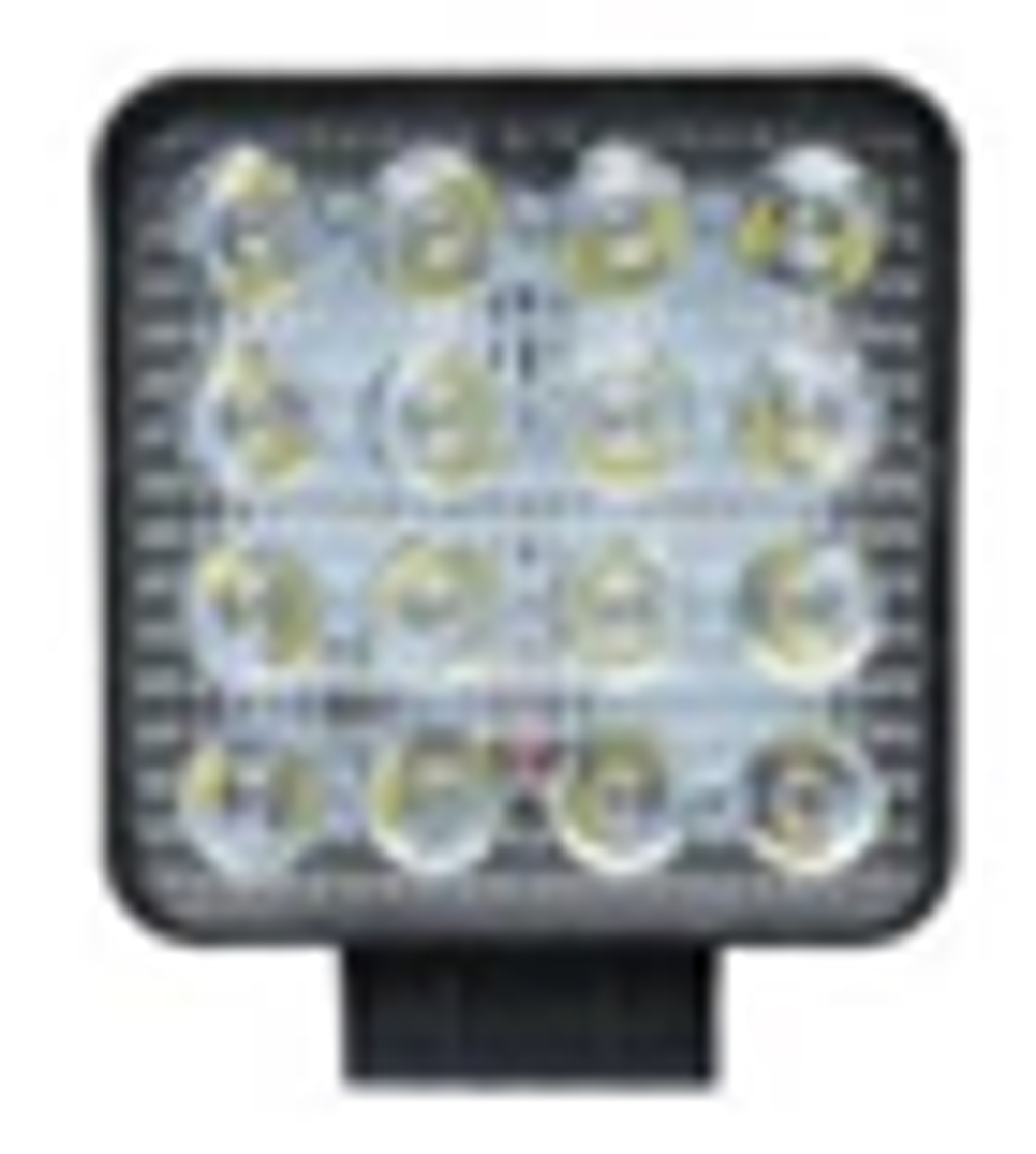 Прожектор LED -квадрат 48W ( 85*85*20) 16SMD (SPOT) (шт) G0001-mini WHITE 31600