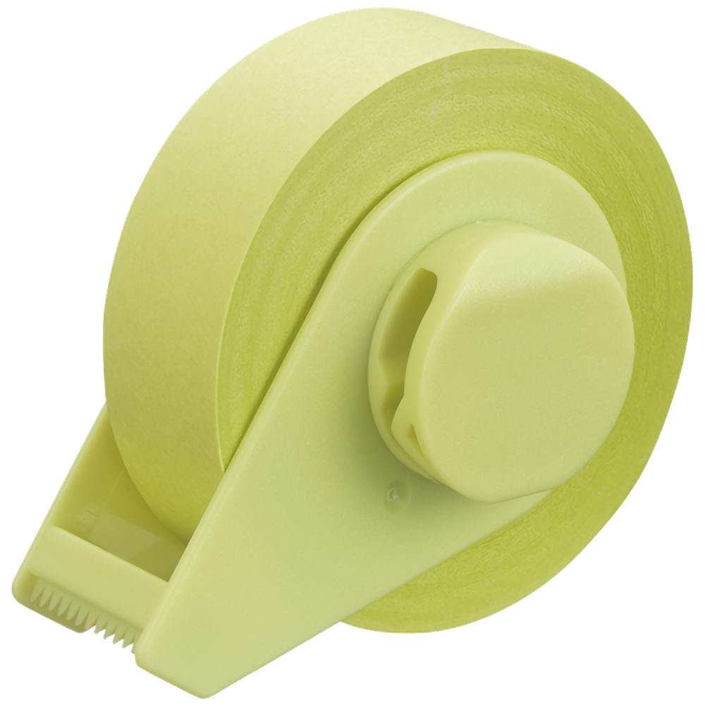 Диспенсер Yamato Clip Memo Tape + Magnet: Leaf Green