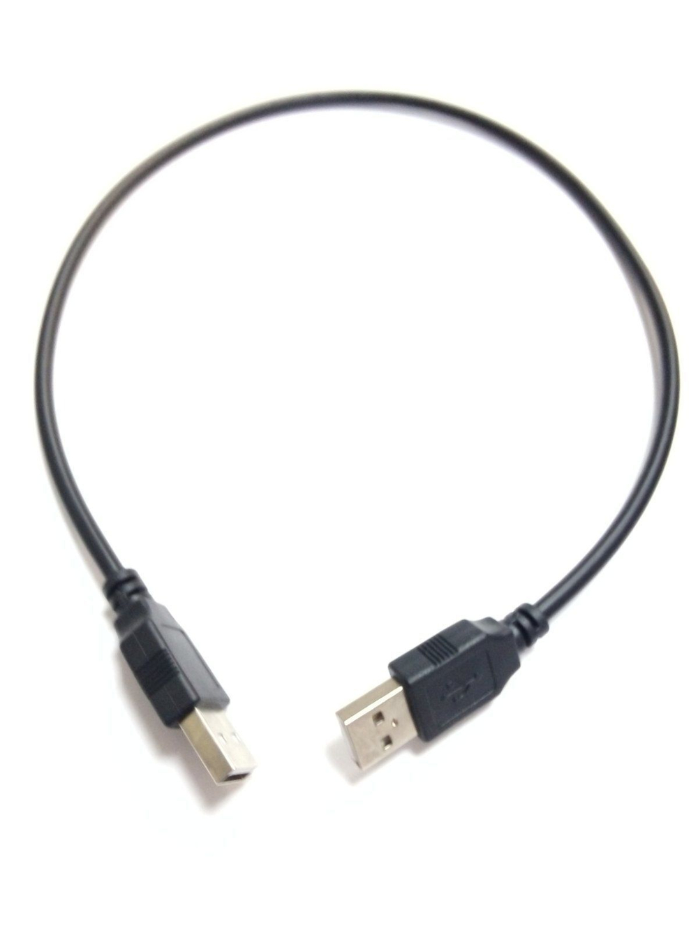 Кабель USB-USB A 2.0 (штекер-штекер) 50 см