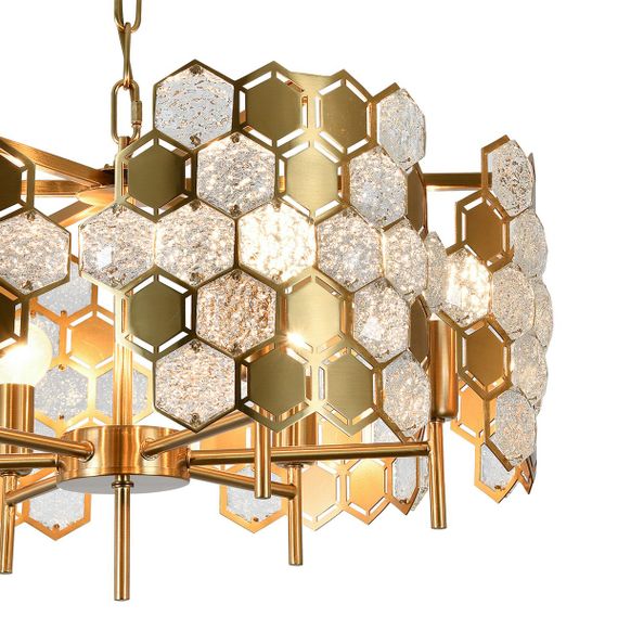 Подвесная люстра Indigo Delizia 12047/6P Brass V000571