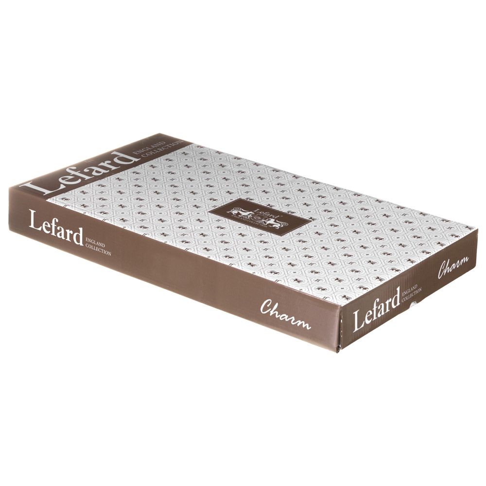 БЛЮДО ОВАЛЬНОЕ LEFARD "CHARM" 30,5*21*3 СМ (С ЗОЛОТОЙ ЛИНИЕЙ)