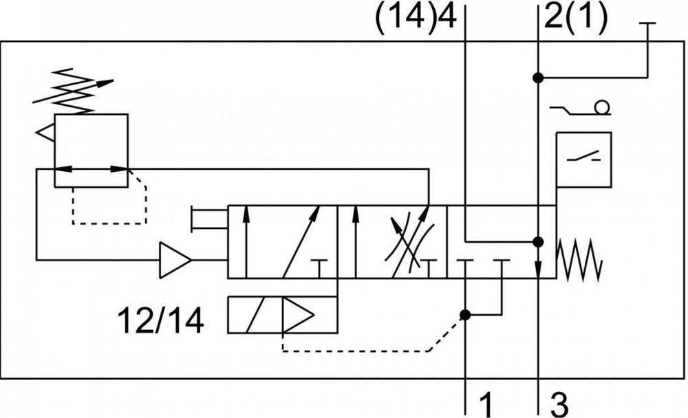 VABF-S6-1-P5A4-G12-4-1-P Клапан плавного пуска