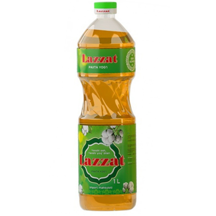 Масло Хлопковое Lazzat 1 л