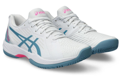 Женские кроссовки для Падел Asics Solution Swift FF Padel - white/gris blue