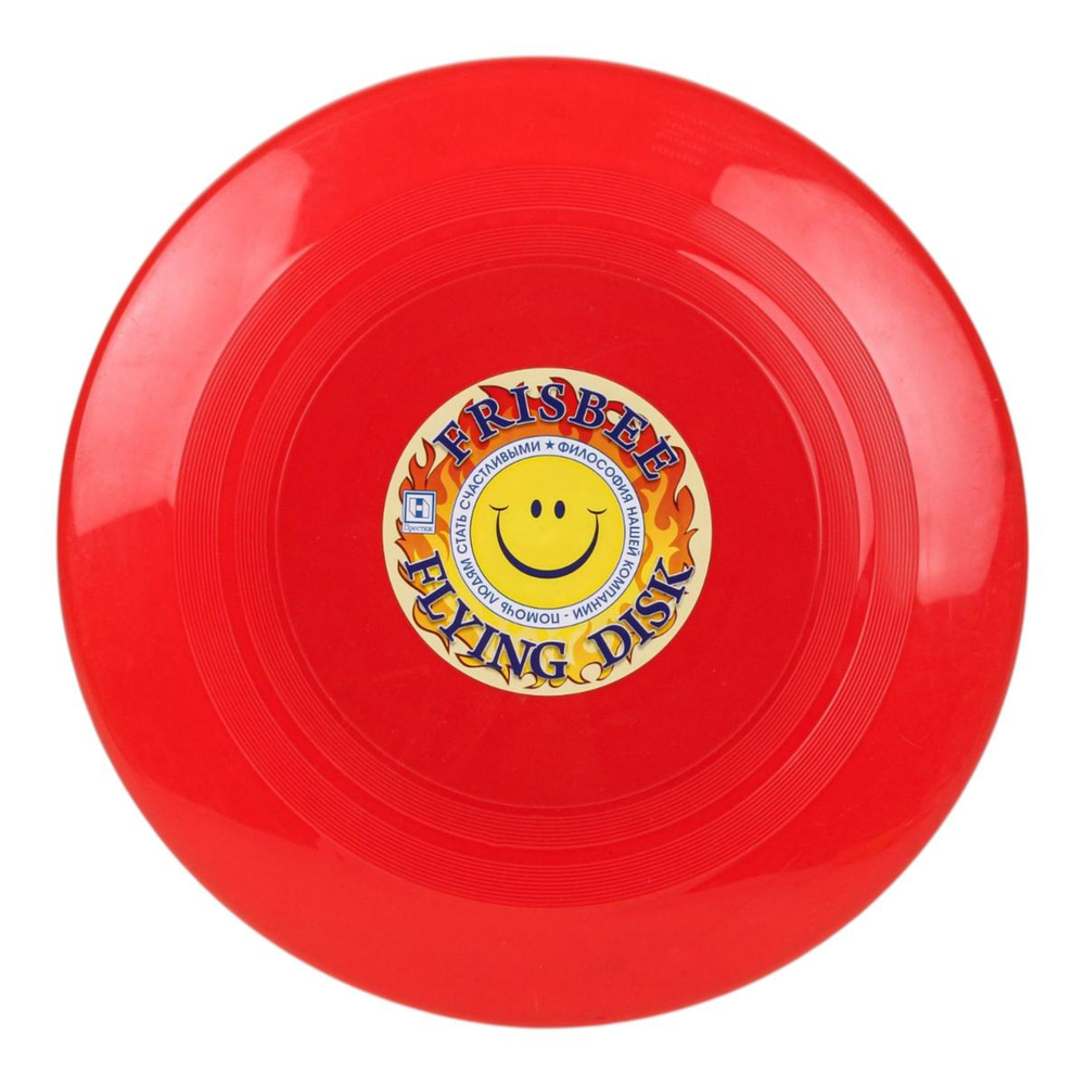 ЛЕТАЮЩАЯ ТАРЕЛКА ГИГАНТСКАЯ "ПЛАМЯ" 30 см