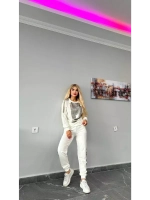 Костюм с принтом леопарда