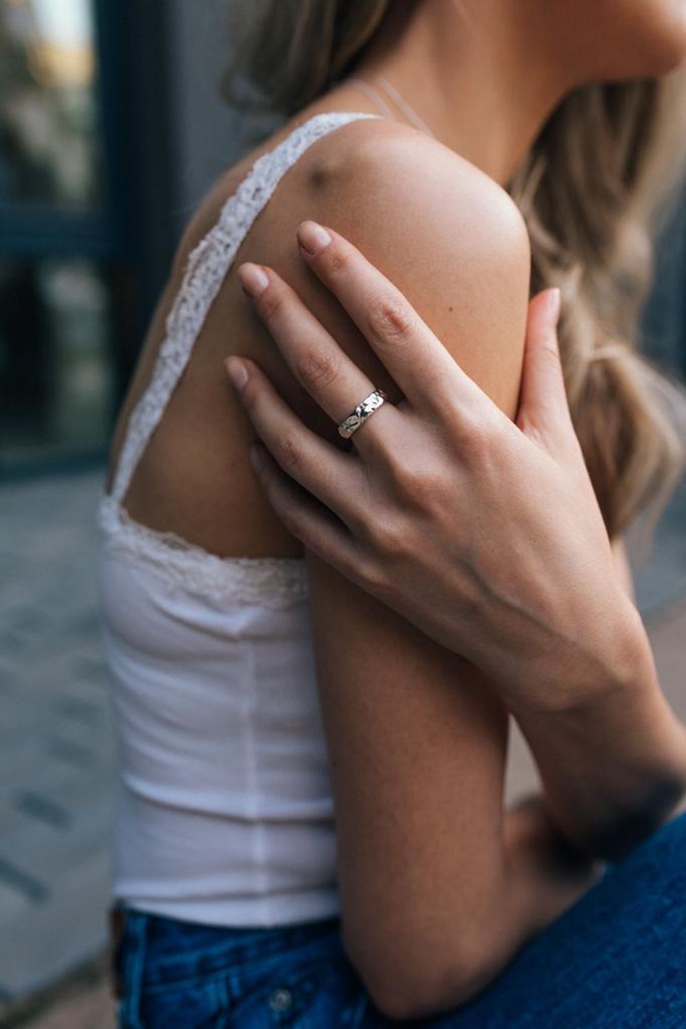 Кольцо фактурное