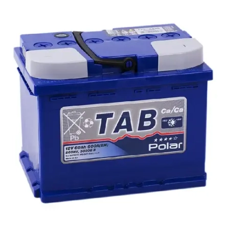 Аккумулятор TAB Polar Blue 60Ah/600 прав.+ /242x175x190/