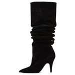 STEVE MADDEN Over the knee Boots 8.89cm Women"s Black