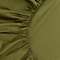 Простыня на резинке из сатина из коллекции meditation, olive, 160х200х30 см