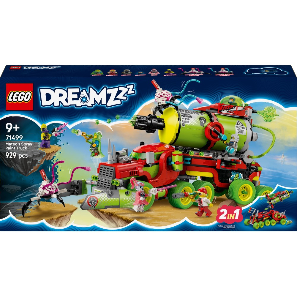 LEGO DREAMZzz - Спрейовая грузовик Mateo 71499