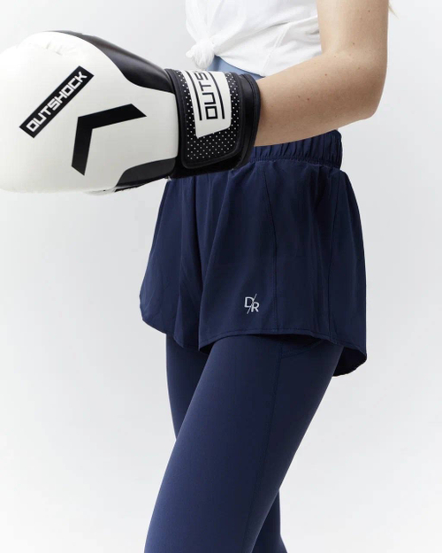 Лосины Active Leggings 2 в 1 in Navy Blue