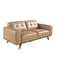Двухместный диван Angel Cerda 5606-2P, бежевая кожа