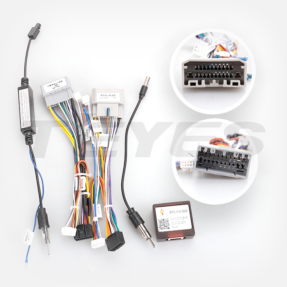 Комплект рамки с разъёмами 9"+can Chrysler 300C 1999-2007 - Car-Smart 206