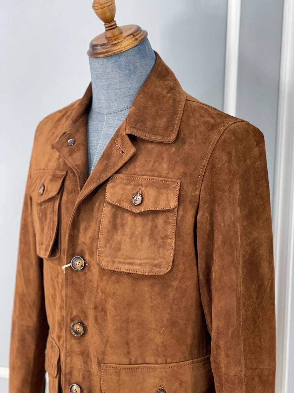 Замшевая куртка Brunello Cucinelli
