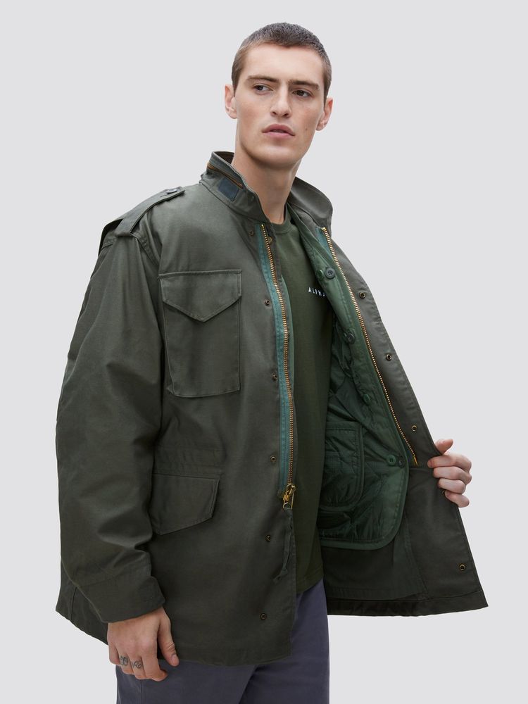 Подкладка для куртки Alpha Industries M-65 Olive Drab (Зеленый)