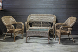 Комплект мебели из искусственного ротанга Мэдисон (Medison) Terrace Set без подушек