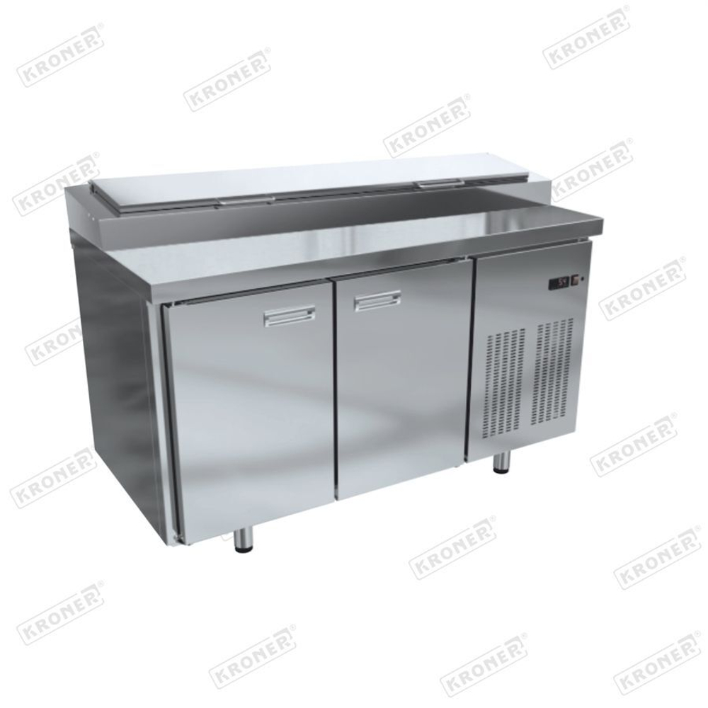 Стол холодильный для пиццы Kroner СХП 2-140-70