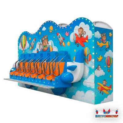 Семейный аттракцион лавка «Воздушная прогулка», 16 мест,  6×6×3,5 м