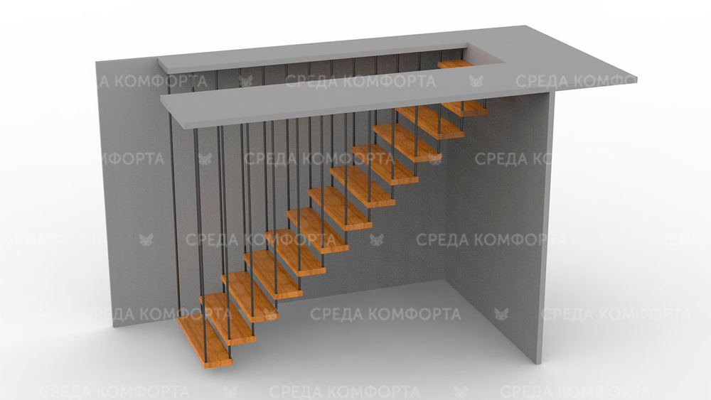 Деревянная лестница LSTN0025