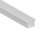 Врезной алюминиевый профиль,   23, 5х14, 5х2000. Цвет: Белый матовый,  RAL9003  Серия:DN8ALE