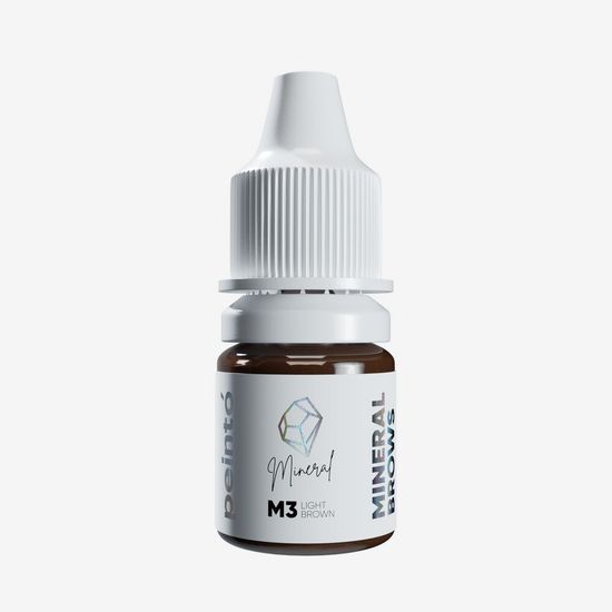 PEINTO - Пигмент для бровей M3 Light Brown (MINERAL by Пеинто)