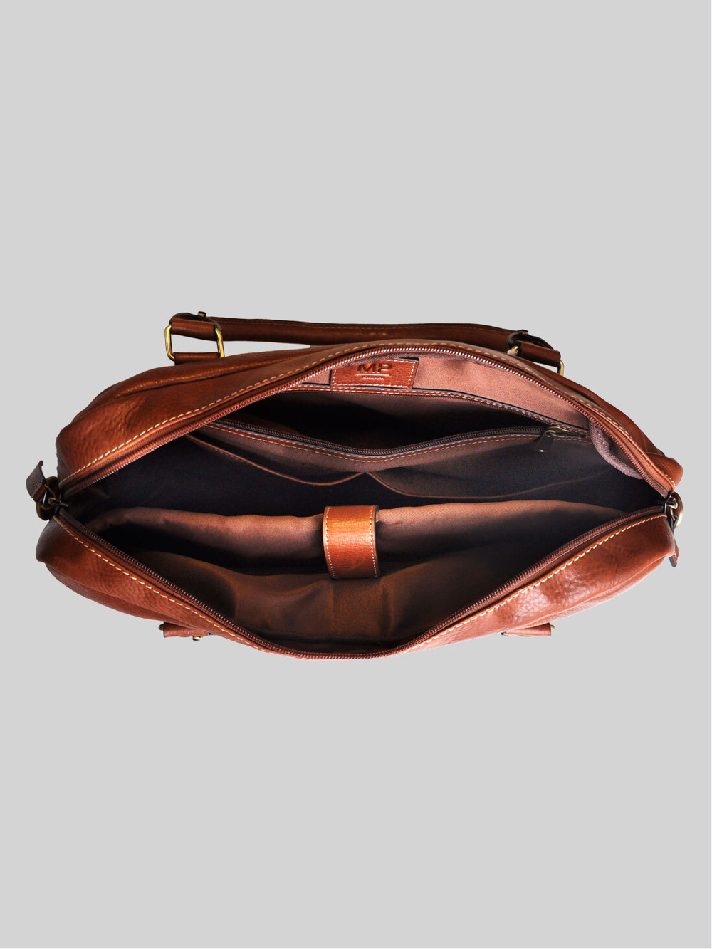 C240001 Camel - Сумка-портфель для ноутбука MP