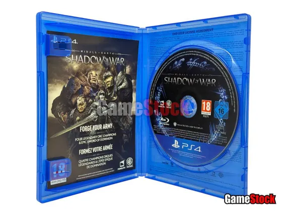 PS4 Middle-Earth: Shadow of War / Средиземье: Тени Войны (Б/У, Русские субтитры, CUSA-04402 )