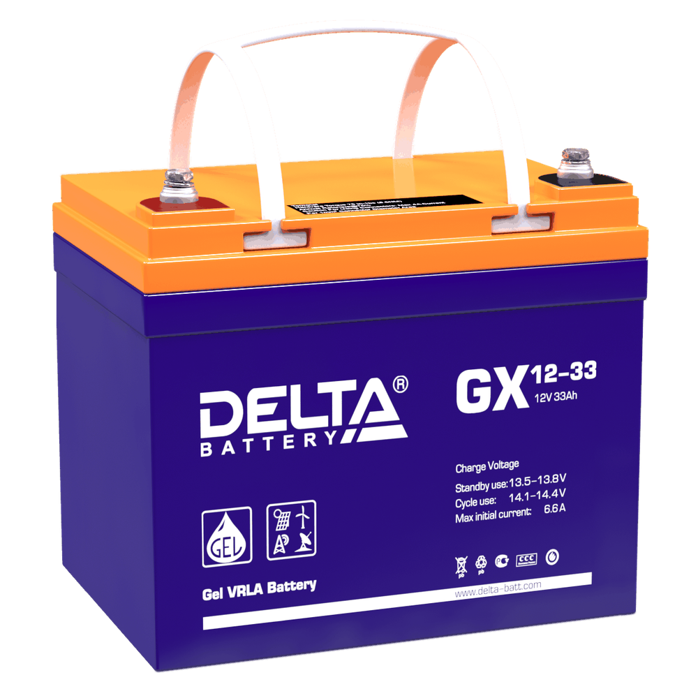 Аккумулятор DELTA GX 12-33