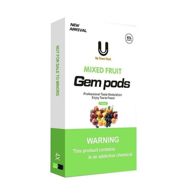 Купить Картриджи для Juul - Gem Pods - Mixed Fruit 6,0% (4 шт)