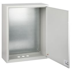 Корпус металлический ЭРА SIMPLE ЩМП-3-0 (650х500х220мм) IP31 УХЛ3 серый | Корпуса металлические с монтажной панелью