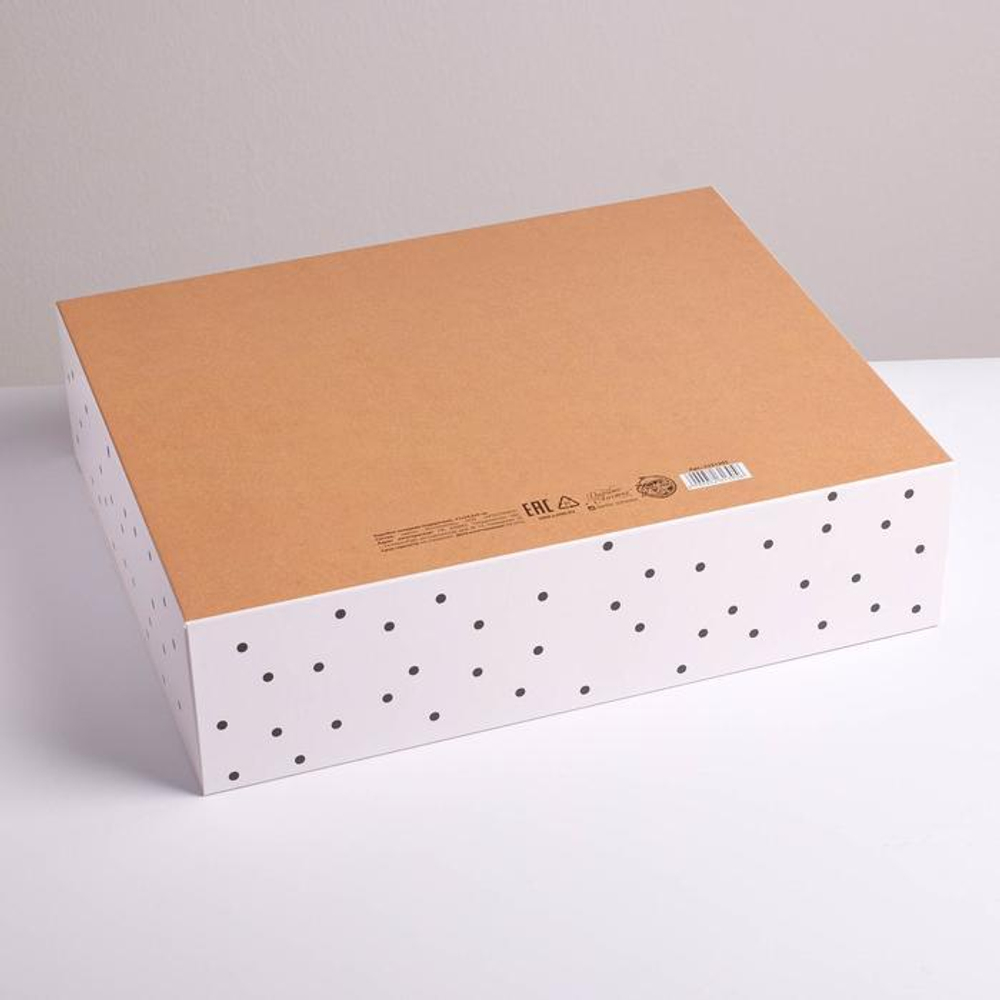 Коробка складная подарочная «Любимой маме», 31 × 24.5 × 8 см