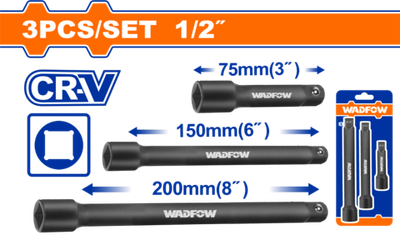 Набор удлинителей Dr. Impact 1/2"