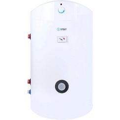 Бойлер комбинированного нагрева напольный Stout 100 л., ТЭН 2 кВт