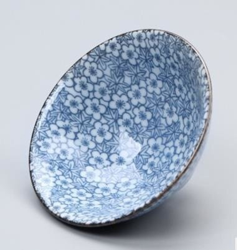 241013 Пиала "Цветы" 60 мл, фарфор