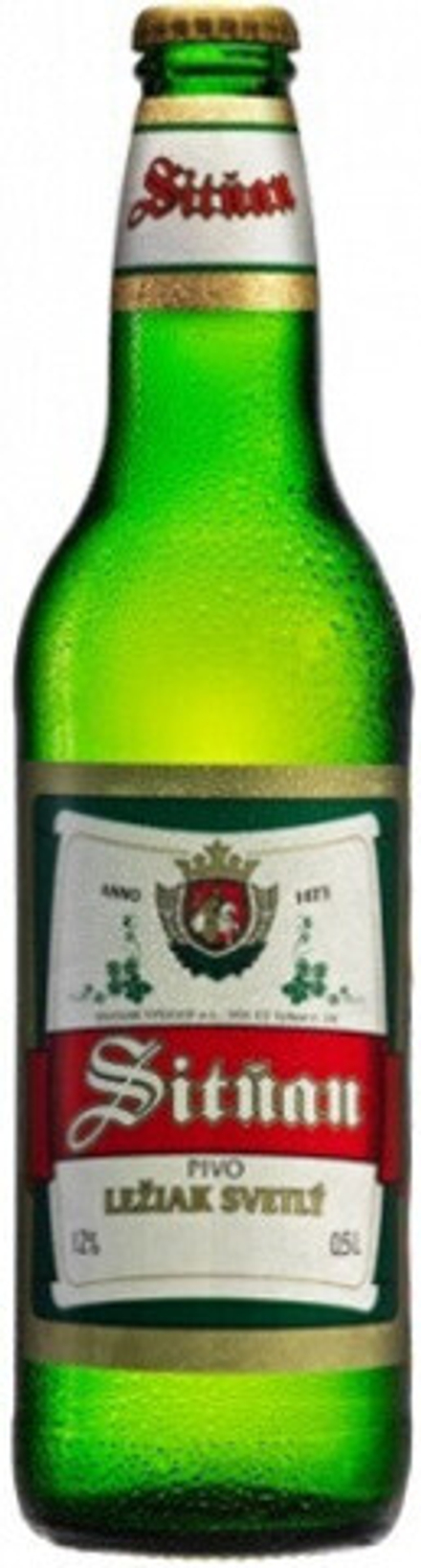 Пиво Ситнан Светлый Лежак / Sitnan Svetly Leziak 0.5л - 20шт